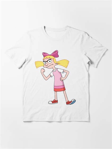 Helga G Pataki From Hey Arnold Cartoon Pink Blonde T Shirt For Sale