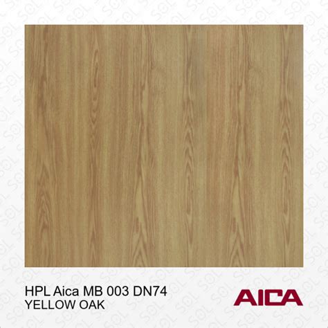 HPL Aica MB 003 DN74 YELLOW OAK