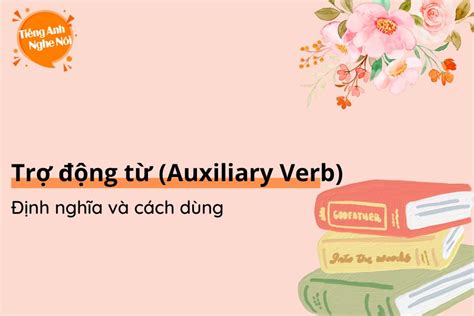 Trợ động từ Auxiliary verb trong tiếng Anh Phân loại và cách dùng