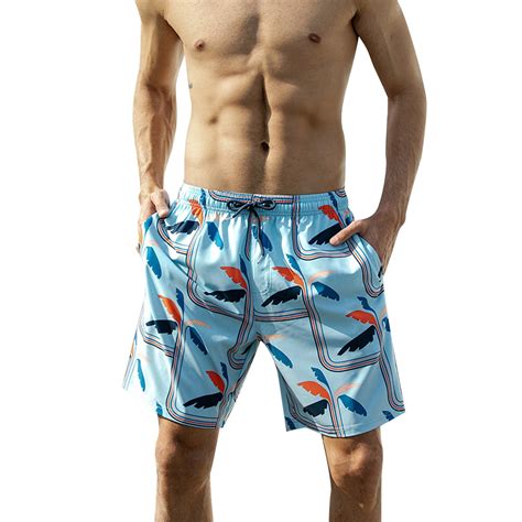 Pzocapte 4th Of July Swimming Trunks Inch Mens 5inch Swim Trunks