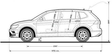 Verst Rkung Deine Schrecklich Vw Tiguan Abmessungen Mit Spiegel Editor