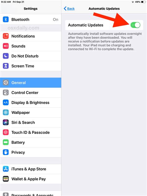 How to Update iOS Automatically on iPhone or iPad