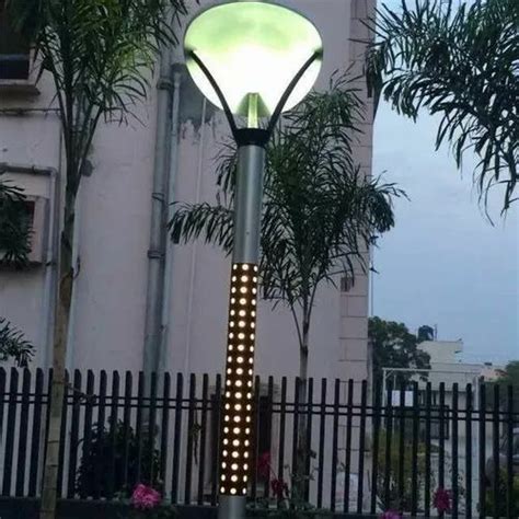 15 Feet 20w Designer Electric Pole With Ambient Lights For Street At