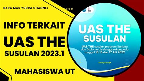 Adakah Uas The Susulan Untuk Uas The Youtube