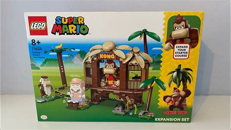 Lego Super Mario Donkey Kongs Treehouse Expansion Set Review Youtube