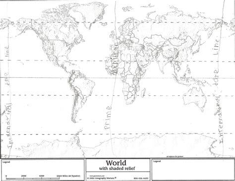 Map Of World With Oceans And Equator World Map Blank And Printable Images