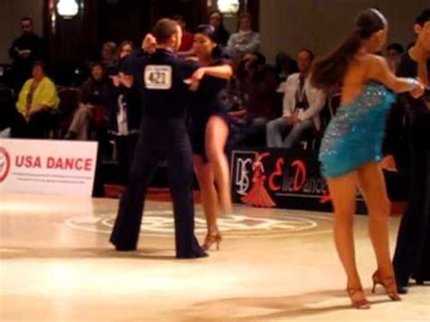 2011 USA Dance Nationals Adult Pre Champ Latin Cha Cha YouTube