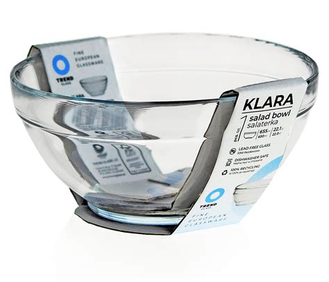 Mała Szklana Salaterka Klara 14cm Trendglass Szklo Pl