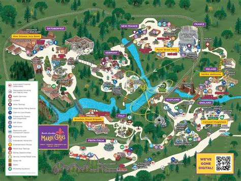 Busch Gardens Williamsburg Map and Brochure (1997 - 2024) | ThemeParkBrochures.net