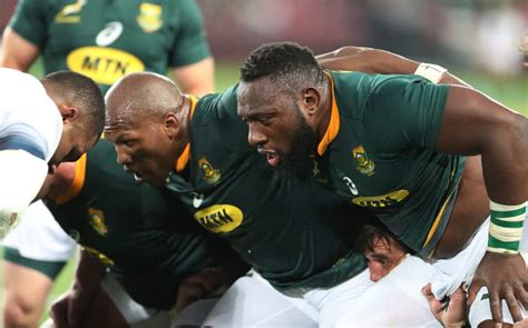 Springboks Shuffle Front Row For Argentina