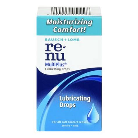 Bausch Lomb Renu Fresh Multiplus Lubricating Drops Contact Lense