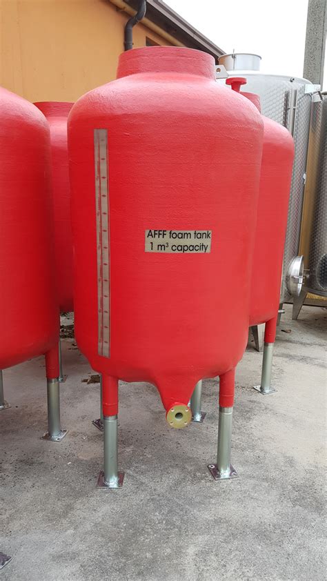 D Atmospheric Foam Concentrate Storage Tanks