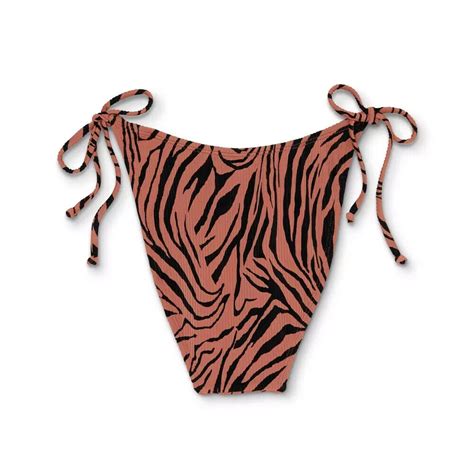 Juniors Ribbed Cheeky High Leg V String Bikini Ubuy India