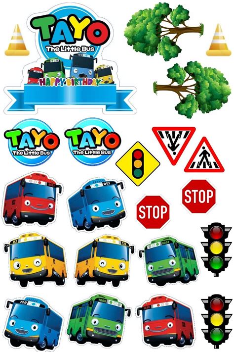 Tayo The Little Bus Svg Bundle Tayo The Little Bus Tayo Etsy Artofit