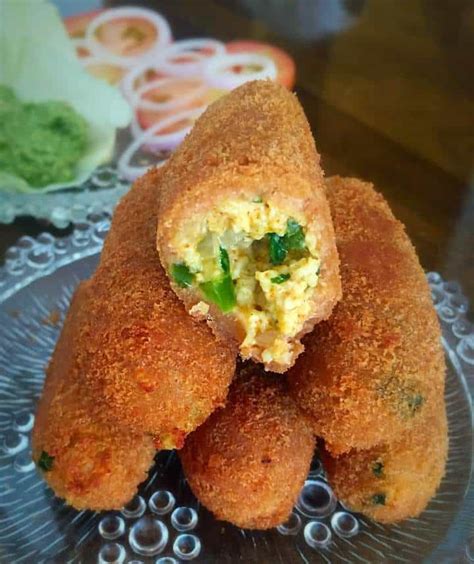 Cheese Croquettes Paneer Cutlets