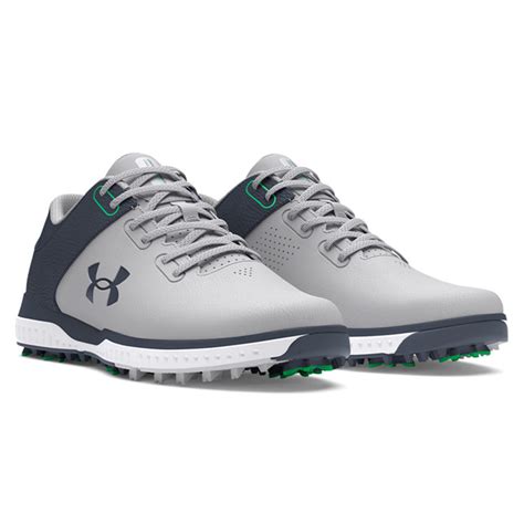 Under Armour Mens Medal RST2 Spiked Golf Shoe - Grey - Golf City