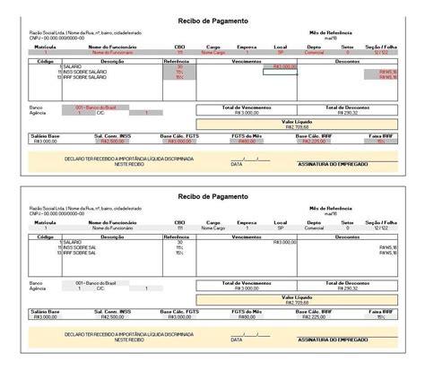 Contra cheque Holerite Arquivo Pronto 3 Últimos Meses