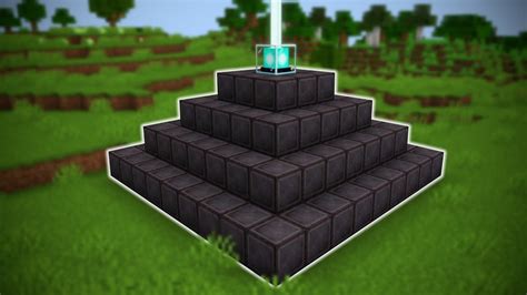 I Made A Full Netherite Beacon In Minecraft Hardcore Minecraft Videos