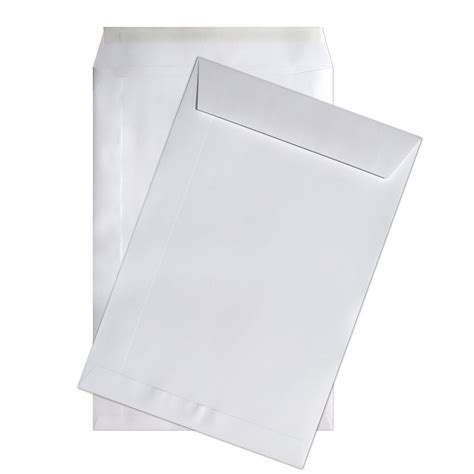 Catalog Envelopes 28lb WHITE WOVE Peel To Seal 6 5 X 9 5 500 PK