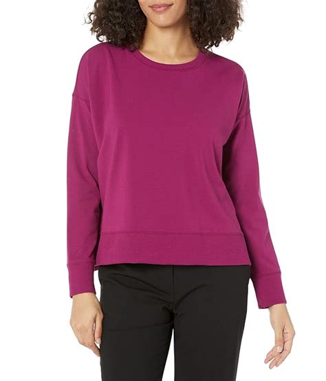 Women S Eileen Fisher Crew Neck Top Zappos