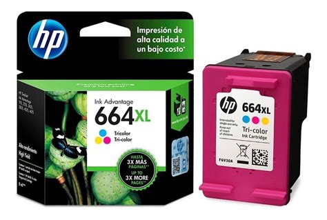 Cartucho Hp 664 Xl Negro 2135 3635 4535 3775 3785 Original 1 884 15