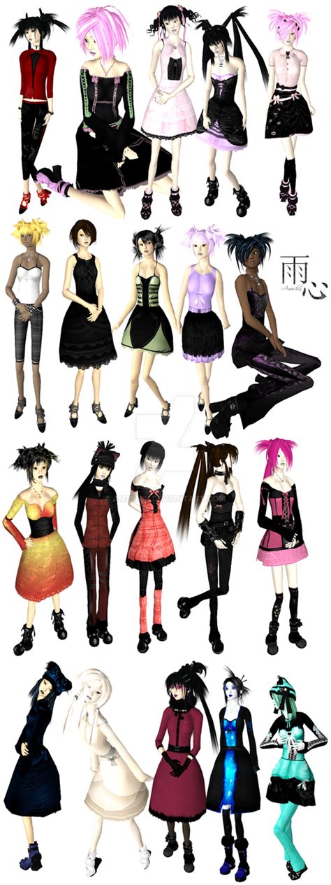 Second Life Fashion Book by ameshin on DeviantArt