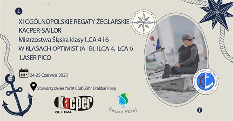 Regatta Entries Xi Regaty Kacper Sailor Otwarte Mistrzostwa L Ska W