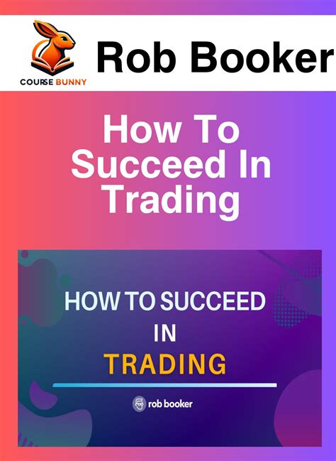 Rob Booker How To Succeed In Trading