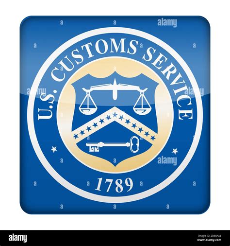 United States Customs Service logo Stock Photo - Alamy