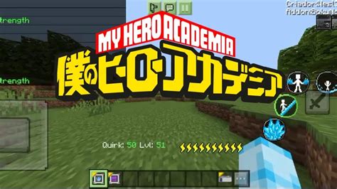 My Hero Academia Mcpe Addon 119 Youtube