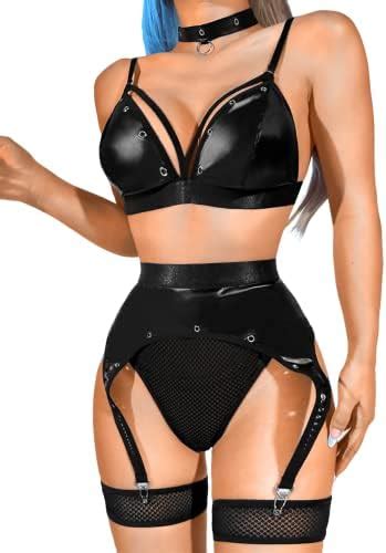 Amazon Kaei Shi Garter Lingerie For Women Strappy High Waisted