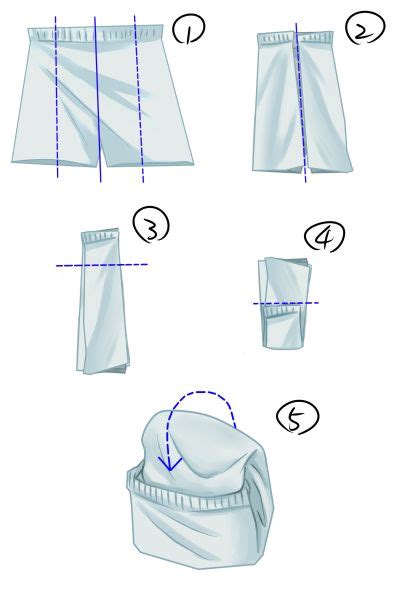 [Organizing] Square Boxer Folding Technique | Clothes organization diy, How to fold boxers, How ...