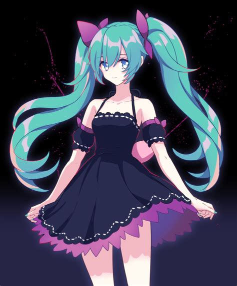 Hatsune Miku Vocaloid And 1 More Drawn By Akiyoshi Tama Pete Danbooru