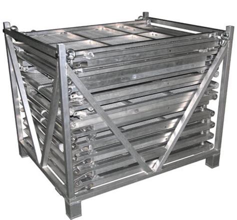 Aluminum Folding Barricade Rack