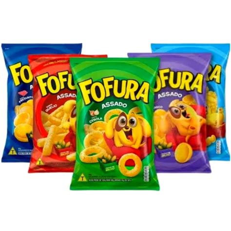 Salgadinho Fofura 40g E 70g Sabores Sortidos Shopee Brasil