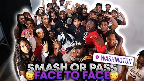 Washington Smash Or Pass But Face To Face Part 2 😏 Youtube