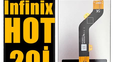 İnfinix Hot 20i Ekran Dokunmatik Çıtasız A Plus Kalite tsa0020ht3