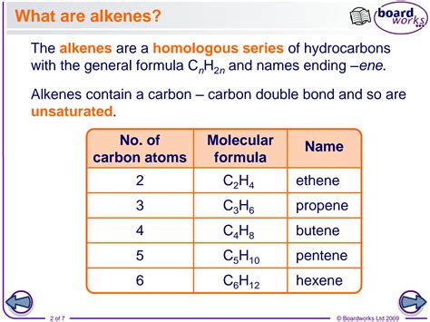 SOLUTION: Alkenes part 1 nomenclature - Studypool