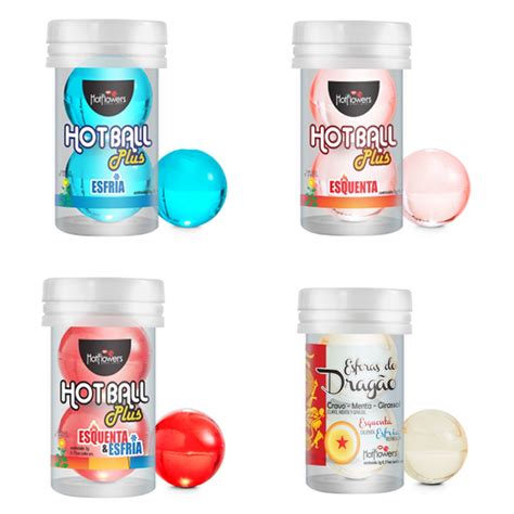 Hot Ball Plus Bolinhas Sensoriais De Massagem Hot Flowers Shopee Brasil