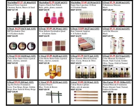 Wholesale Brand Name Cosmetics Clearance - Sale ends April 27th