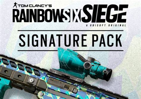 Buy Tom Clancys Rainbow Six Siege 7560 Signature Pack Dlc