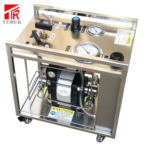 Terek Brand Pneumatic Air Compressor Driven Liquid Hydraulic Oil