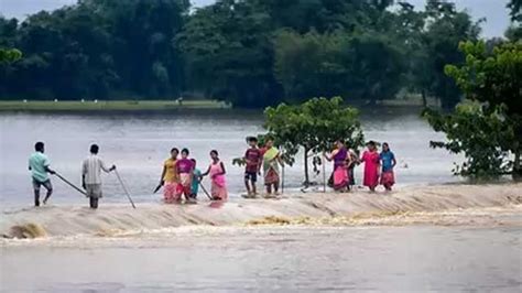 Flood Situation Worsens In Assam 1 20 Lakh People Affected