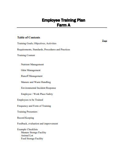 Safety Training Plan 10 Examples Format How To Create Pdf