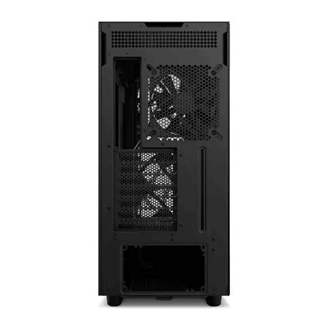 Gabinete Nzxt H Flow Rgb Negro Cristal Templado Atx Sin Fuente