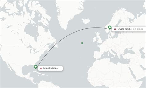 Direct Non Stop Flights From Miami To Oslo Schedules FlightsFrom