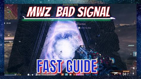 MWZ How To Complete BAD SIGNAL Act 4 STORY MISSION YouTube