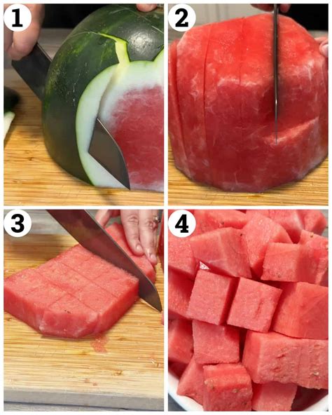 Easy Way To Cut Watermelon