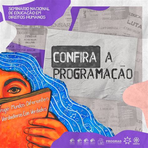 Cedh Promove Semin Rio Nacional De Educa O Em Direitos Humanos