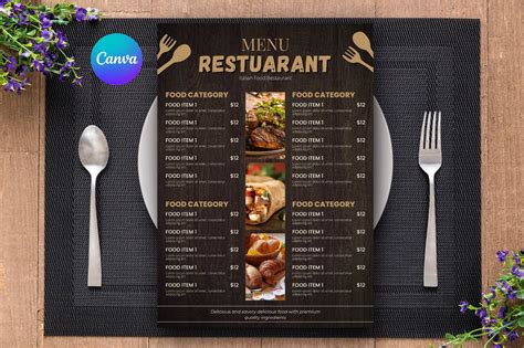 Creative Restaurant Menu Card Designs